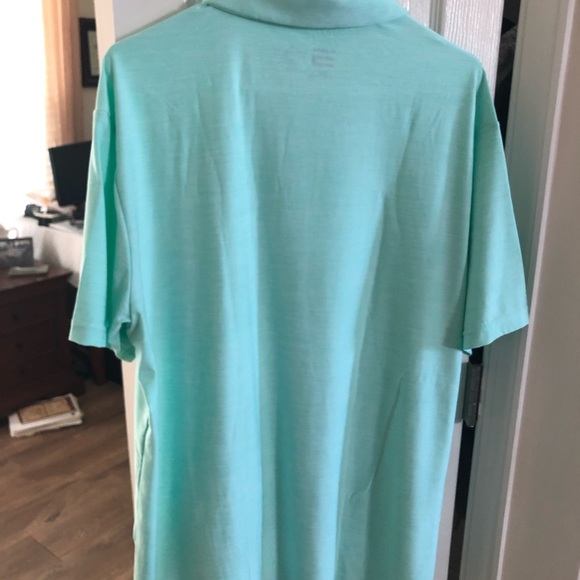 Men’s Polo Shirt NWT. XL mint heather Three Sixty Six. - Picture 4 of 5